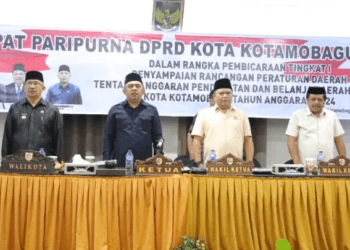Walikota Asripan Nani Ikut Paripurna DPRD Bahas APBD 2024