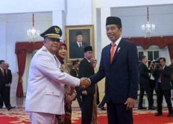 Presiden Jokowi Lantik Edy Natar Nasution Sebagai Gubernur Riau