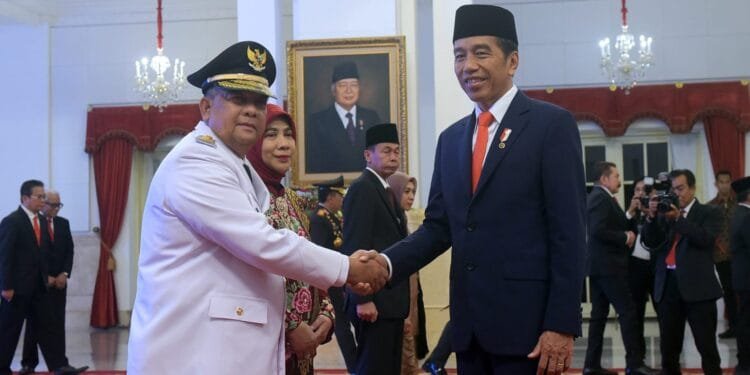 Presiden Jokowi Lantik Edy Natar Nasution Sebagai Gubernur Riau.(Foto:SetkabRI)
