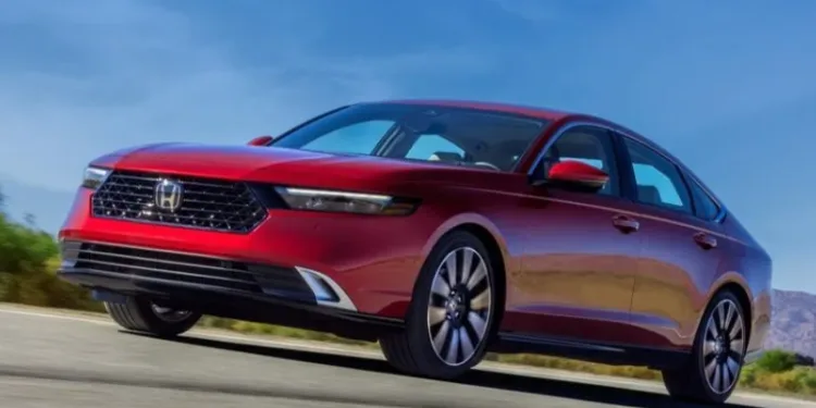 Tampilan Honda All New Accord RS e:HEV.(foto:oto.com)