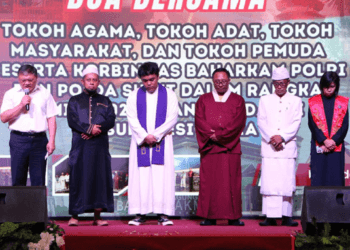 Wujudkan Pemilu 2024 yang Aman dan Damai: Baharkam Polri Doa Bersama di Sulut