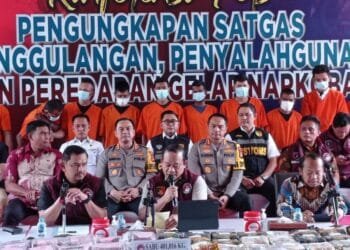 Polri Tangkap 11.828 Tersangka Narkoba dan Selamatkan 13,7 Juta Jiwa