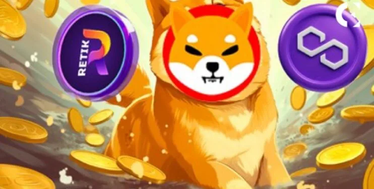 Ilustrasi SHIB dan RETIK.(Foto:Coinedition.com)