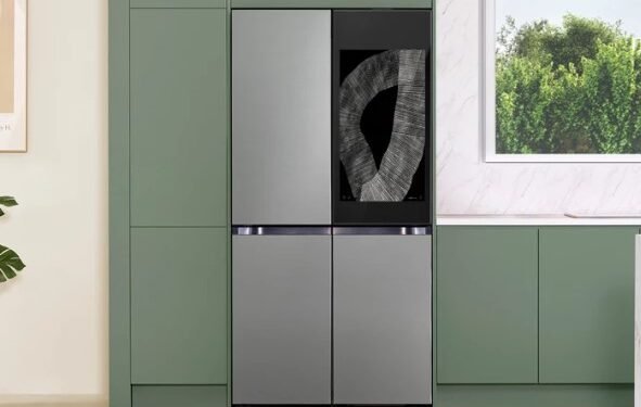 Inovasi pealatan dapur samsung yang terkoneksi dengan Ai.(foto:pricebook.com)