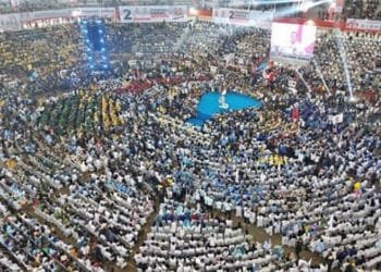 Disambut Menantu Jokowi, Prabowo Kampanye di Medan: Terima Kasih Komitmen Kalian