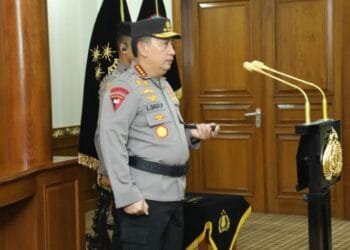 Kapolri Pimpin Upacara Sertijab Kapolda Sulawesi Utara dan Koorsahli