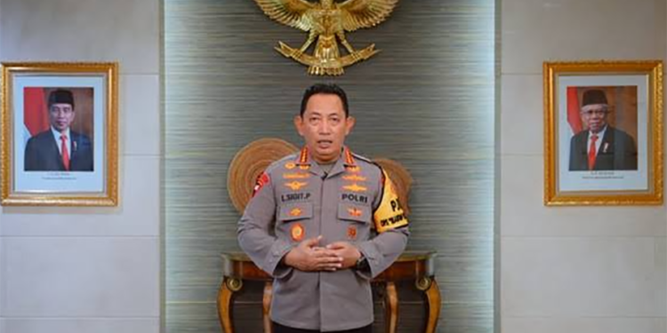 Kapolri Jenderal Listyo Sigit Prabowo.(Foto:Humas Polri)