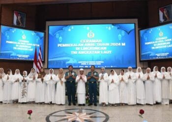 Kepala Staf Angkatan Laut dan Jajarannya Awali Tahun 2024 dengan Memantapkan Keimanan