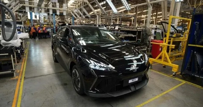 Mobil Listrik MG 4 EV CKD.(Foto:Oto.com)