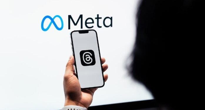 Ilustrasi logo Meta.(Foto:Pexels.com)