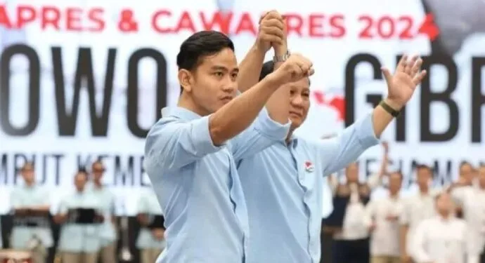 Pasangan Prabowo-Gibran.(foto:Antaranews.com)