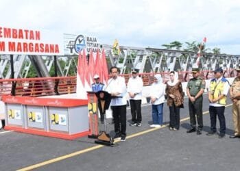 Presiden Jokowi Resmikan Tiga Jembatan di Jawa Tengah