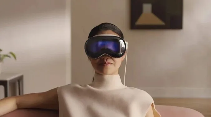 Headset Apple Vision Pro.(foto:Gizmochina)