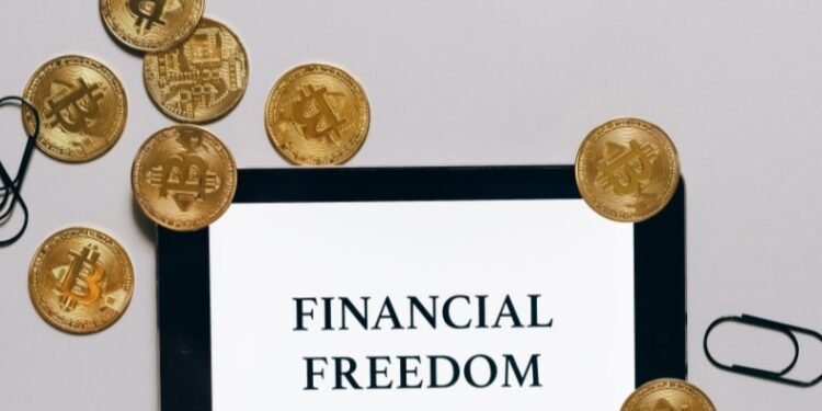 Ilustrasi Bitcoin, kebebasan finansial.(foto:Pexels)