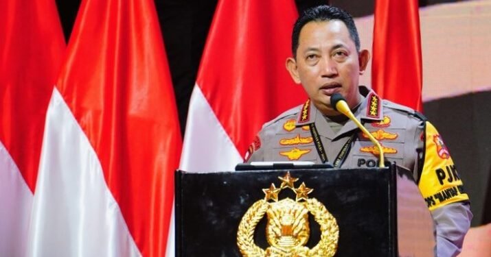 Kapolri Jenderal Listyo Sigit Prabowo.(Foto:Humas Polri)