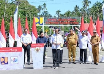 Masih di Bolaang Mongondow, Presiden Jokowi Resmikan IJD Senilai Rp183 Miliar