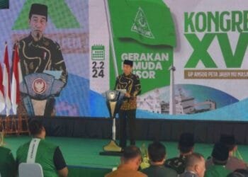 Buka Kongres XVI GP Ansor, Jokowi Ajak Sukseskan Pemilu 2024
