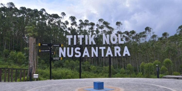 Titik Nol Ibu Kota Nusantara (IKN).(Foto:Setkab RI)