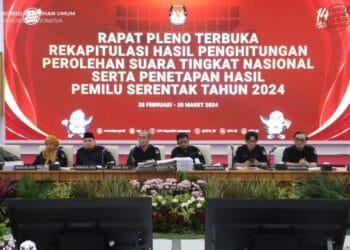 Ini 8 Parpol Lolos ke DPR Hasil Pemilu 2024: PDIP Teratas, Golkar Nomor 2