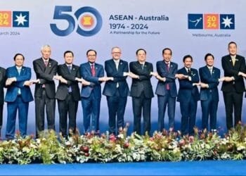Foto Bersama Presiden Jokowi dan Para Pemimpin Negara di KTT Khusus ASEAN-Australia