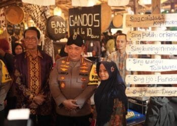 Penuh Nuansa Tradisi Lokal, Kapolri Buka ‘Pasar Kangen Wiwitan Pasa #2’ di Yogyakarta