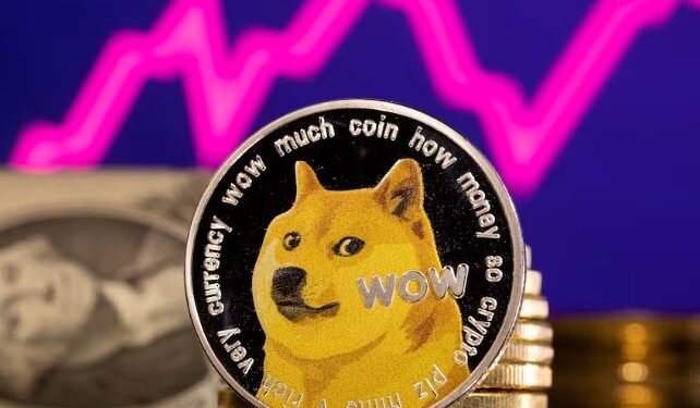 Ilustrasi coin Shiba Inu.(Reuters)