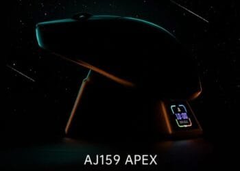 Heijue Hadirkan Mouse Gaming AJ159 APEX: Nirkabel 3-Mode, DPI Ganas dan Base Canggih!