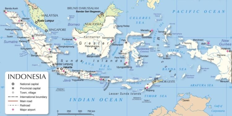 Peta Indonesia.(Nationsonline.org)