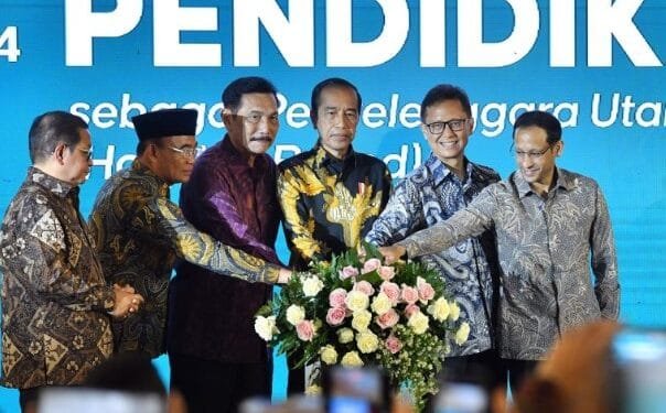 Presiden Jokowi meresmikan Peluncuran Pendidikan Dokter Spesialis Berbasis (RSP-PU), di Rumah Sakit Anak dan Bunda Harapan Kita, Jakarta, Senin (06/05/2024).(Foto: Humas Setkab RI)