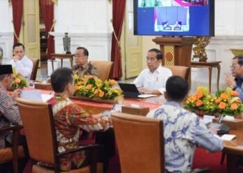 Instruksi Tegas Jokowi Percepat Relokasi Korban Erupsi Gunung Ruang