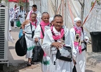Tiba di Arafah Tepat Waktu, 553 Kloter Jemaah Haji Indonesia Wukuf di Arafah