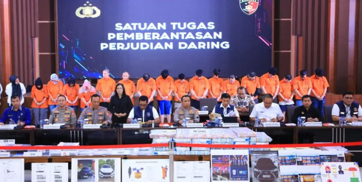Polri Komit Berantas Judi Online.(HUmas Polri)