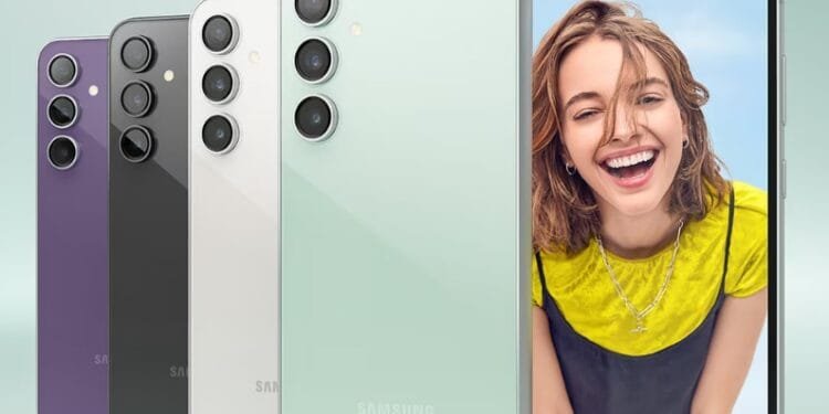 Ilustrasi ponsel Samsung.(Samsung)