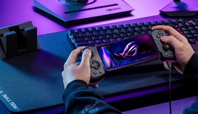 Kontroler ROG Tessen dari Asus.(Gizmo)