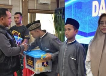 Panglima TNI Jenderal Agus Subiyanto Gelar Bhakti Sosial di Markas Marinir Cilandak