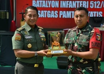 Pesan Aster Panglima TNI kepada Satgas Yonif 512/QY: Pentingnya Menjadi Pemimpin dan Pemikir