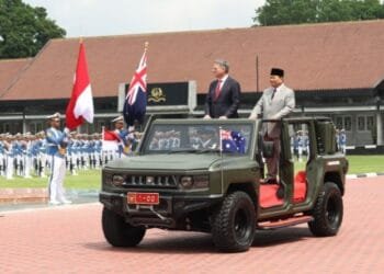 Prabowo dan Menhan Australia Tandatangani Perjanjian Kerja Sama Pertahanan