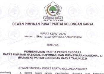 Ini Panitia Penyelenggara Munas XI Golkar: Bamsoet Ketua Panitia, SC Adies Kadir dan OC Sari Yuliati