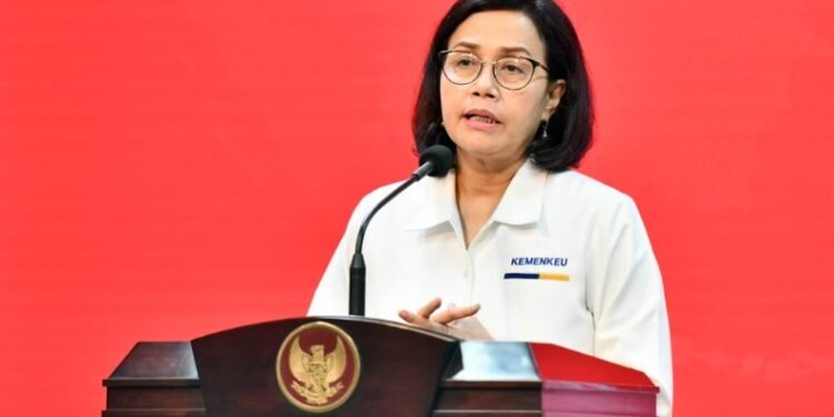 Menteri Keuangan Sri Mulyani.(Setkab RI)