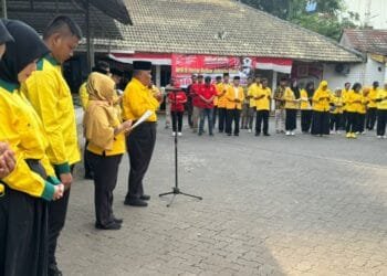 Golkar Jakut Upacara HUT ke-79 RI, Olsu Babay Ungkap Komitmen Keberlanjutan Pembangunan IKN