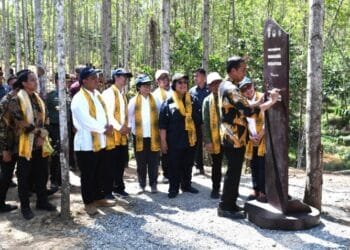 Jokowi Resmikan Kawasan Wanagama Nusantara: Simbol Komitmen Lingkungan Berkelanjutan di IKN