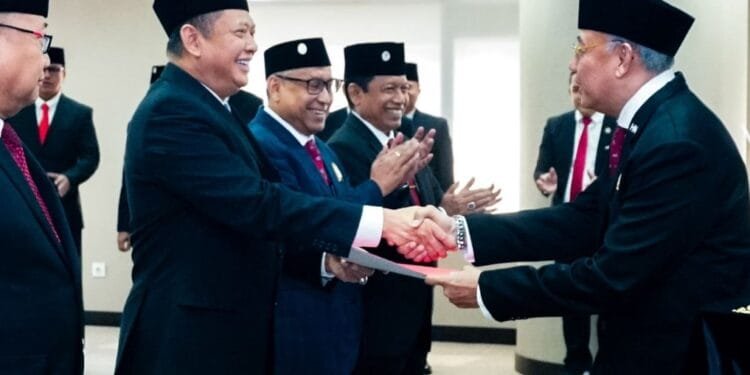 Bamsoet pada pengukuhan Ketua Dewan Pembina KAI 2024-2029, Jumat (27/9/24).(Dok)