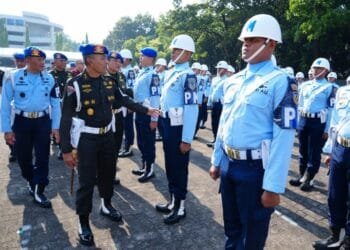 Peringati HUT ke-79 TNI, Danpuspom TNI Pimpin Apel Gelar Pasukan di Mabes TNI