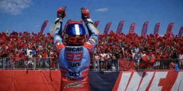 Marc Marquez Juara MotoGP Aragon 2024: Dominasi Tak Terbendung Bagnaia Alami Crash Dramatis