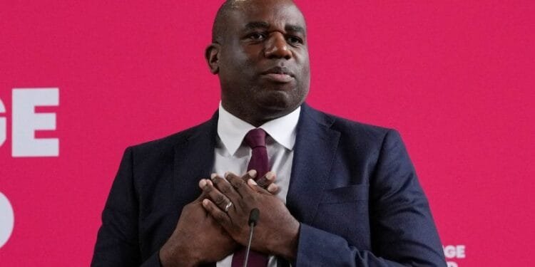 Menlu Inggris, David Lammy.(Skynews)