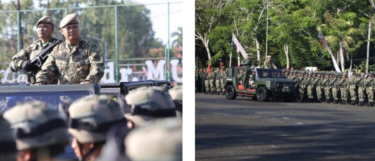 Peresmian Komcad oleh Wakasad di Lapangan dr. Murdjani, Kalimantan Selatan, (11/9/24). (KemhanRI)