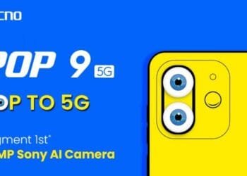 Tecno Pop 9 5G Siap Meluncur di Indonesia: Kamera 48MP, Layar 120Hz, dan Harga Terjangkau