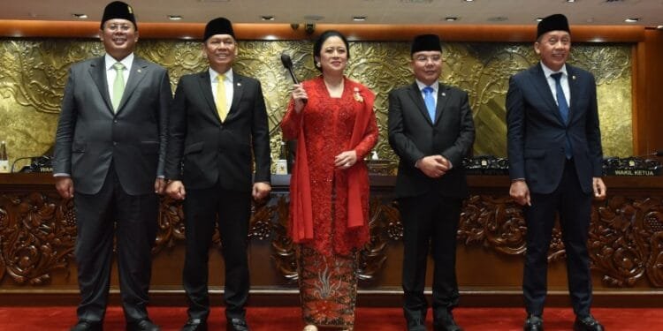 Puan Maharani kembali terpilih Ketua DPR RI 2024-2029.(DPR RI)