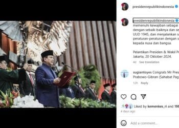 Istana Luncurkan Akun Media Sosial Resmi: Namanya @presidenrepublikindonesia