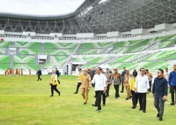 Jokowi Resmikan Stadion Megah di Sumatra Utara, Harapan Besar untuk Pengembangan Olahraga